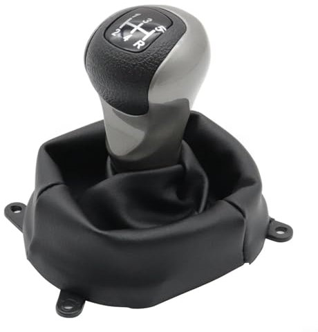 Aprilsunnyzone Pomo de palanca de cambios de 5 velocidades con funda para Honda para Civic 2006-2011,54102-SNA-A01,54102-SNA-A02, fácil instalación, duradero, tacto moderno