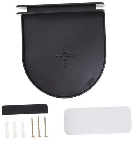 Amosfun 1 Stk WLAN-Stand Soundbar Geräte Pop Lautsprecherhalterung ° Surround Sound Halterung Gehäuse für wandmontierte Lautsprecher wandmontiertes Lautsprechergehäuse Plastik Black