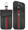 Custodia per chiavi con blocco del segnale RFID (set di 2), copertura protettiva per chiavi dell'auto, protezione per chiavi di accesso senza chiave, custodia antifurto per chiavi
