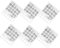 NIYANGLE 3packs Lash Extension Glue Pads for Salons Diy Lash Applicator Tool Safe Easy to Use