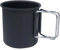 Keuyeo Alti Camping Titanium Cup Portable Titanium Mug with Measurement Marks Ultralight Camping Picnic Water Coffee Cup with Foldable Handle