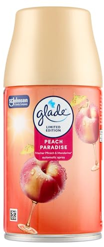 Glade (Brise) Automatic Spray Nachfüller für Lufterfrischer Gerät, Peach Paradise, 269 ml