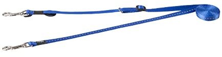 ROGZ HLM14-B Utility Leine/Nitelife, S, blau