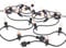 Lunartec Lichterkette Feuereffekt: 2er-Set Deko-Lichterketten, 10 Glühbirnen in Flammen-Optik, IP44, 4,2m (LED Lichterkette Flammeneffekt, Feuer, Weihnachtsdeko)