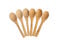 Utile Lot de 10 petites cuillères à café en bois respectueuses de l'environnement pour café miel confiture Cuillère à soupe durable Outil de cuisine - 12,8 x 2,9 cm - Ovale durable et utile
