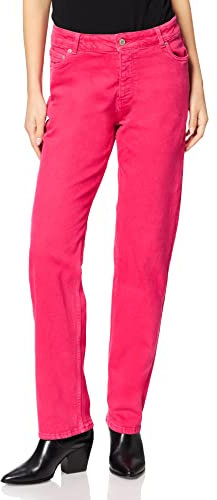 JJXX JXSEOUL Straight MW Jeans AKM Noos, Rose Clair, 26W x 32L Femme