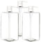 Youngever Lot de 3 Bouteille Pompe Shampoing 1L, Bouteille Pompe Vide Plastique 1000ML, Distributeur Flacon Pompe