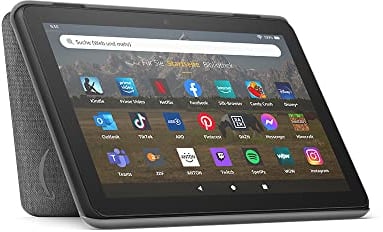 Custodia per tablet Amazon Fire HD 8 (compatibile solo con tablet di 12ª generazione, modello 2022) | Grigio