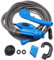 Tragbare Outdoor Dusche,MoreChioce 12V Auto Dusche Campingdusche Wandern Reisen Wasserpumpe mit Tauchpumpe und 2m Schlauch Stromversorgung über Zigarettenanzünder,Blau