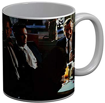 French Unicorn Ceramic Coffee Mug 325ml Reservoir Dogs Comedy Noir 80's Tarantino American Cinema
