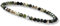 GD GOOD.designs Achat Armband Damen mit echten Natursteinen und 925 Silber Perle I Naturstein Armband aus facettierte 4mm Edelstein Perlen - Inkl. Geschenkbeutel