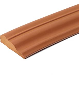 Dichtungsstreifen, 10 m Formwandverkleidung, flexibel, selbstklebend, Dichtungs- und Zierleisten für Böden, Decken, Arbeitsplatten und mehr (Farbe: Bl