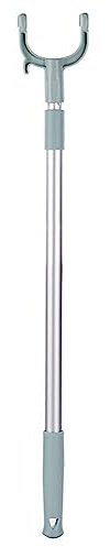 Poste de Palo de Largo Alcance con Gancho Poste de Armario Telescópico de 40 Poste de Alcance Extensible Poste de Alcance para Tendedero, Armario, Techo, Estante, Ajustable de (Como se muestra)