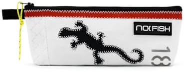 SAIL Stifteetui Gekko schwarz, recceltes Segeltuch