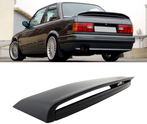 Heckspoiler Lippe Sport Paket 2 schwarz kompatibel für BMW 3er E30 Limousine Cabrio DM Autoteile 1017