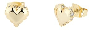 Ted Baker Sersy Sparkle Herz Ohrstecker für Frauen (Goldton/Kristall)