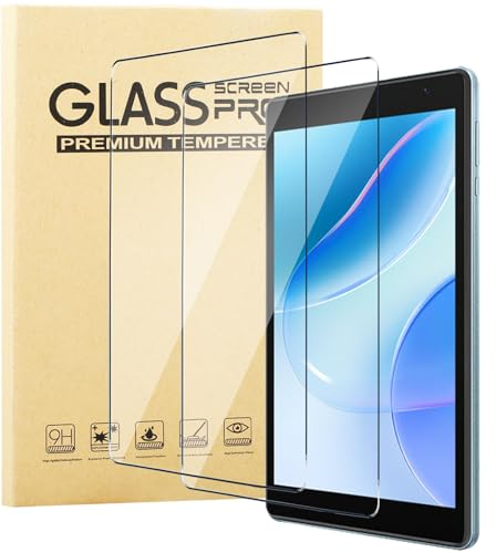 KUSINHOKA Protector de Pantalla para Blackview Tab 50 WiFi, [2 Pack] Cristal Templado Película Anti-arañazos, Alta Dureza, Sin Burbujas, HD Clear Vidrio Templado Tablet Protector