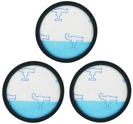 Benfosh Lot de 3 filtres de rechange pour aspirateur Rowenta Swift Power Zyklon RO2910 RO2913 RO2915 RO2932 RO2933 RO2957 RO2981