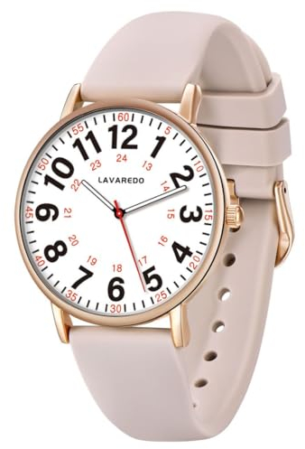 aswan watch Damen und Herren Analog Quarz Armbanduhr mit Silikonarmband,3 Zeiger,38mm Gehäusegröße,Leuchtzeiger,Leuchtzifferblatt,großen Ziffern