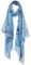 Calvin Klein Damen Printed Oversized Lightweight Scarf Modischer Schal, Breeze Blue, Einheitsgröße