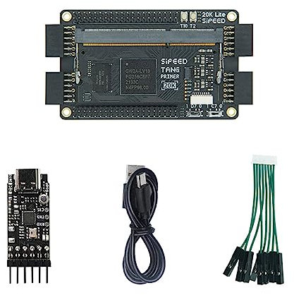 Tang Primer 20K FPGA Entwicklungsplatine mit und Ethernet, PHY RJ45 mehrere interne Ressourcen mit Dock-Ext-Board-Debugger-Kabel und mehr