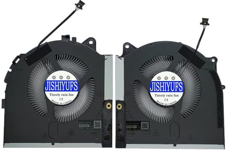 JISHIYUFS New CPU+GPU Cooler for Dell Alienware M17 R5 2022 Laptop MG75091V1-C080-S9A MG75091V1-C090-S9A DC12V 0.40A Fan