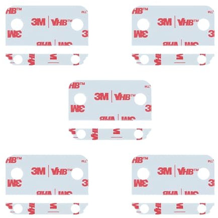 Replacement Glue for Ring Alarm Contact Sensors and Magnets (2nd Generation) - Easy to install with strong double sided tape (5 sensor pads and 5 magnetic pads)