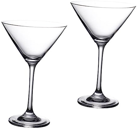 FRCOLOR Cocktailgläser Einzigartige Form Martini Gläser aus Glas 2 Stück 200ml und für Riegel und Familienfeiern