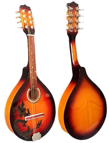 Professionell Mandoline Instrument Mandoline Anfängerinstrument Für Erwachsene Mandoline Diskantinstrument Mit Acht Saiten Schönes Aussehen