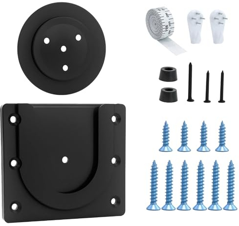 FAREASTSHOP Dartscheibe Halterung, Dartscheibe Aufhängung, Dart Board Wandhalter für Steeldartboards, Dartscheibe Halterung Wand Aufhängen Halterung Set Wandhalterung für Dartboards