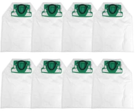 6/8 Pièces De Rechange For Sacs D'aspirateur, Compatibles Avec Les Accessoires D'aspirateur Vorwerk Kobold, VK 200, Sacs Filtrants De Remplacement FP200, Sacs À Poussière VK200.(8pcs)