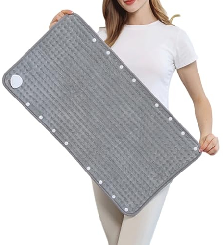 Heizkissen Tragbar, maschinenwaschbar und weich für | Taille- und Schulter-Entlastungsdecke Heizkissen für Rücken, Nacken, Taille, Fuß, Knie, Bett, Stuhl, Frauen,