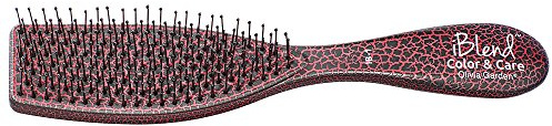 Olivia Garden Haarbürste iBlend pink zur Verteilung von Haarfarbe und Pflegeprodukten