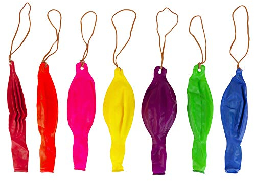 Wedding Decor Large Latex Punch Balloons with Elastic Band for Kids Ideal Party Bag Fillers Birthday Parties, Baby Functions, Wedding Decoration, 12 inch, 10pcs