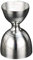 Bar Double Measure Bell Jigger，Stainless Steel Indian Style Jigger Ounce Cup Cocktail Jigger 30ml/60ml Bar Spirit Measuring (Sliver)