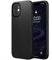 SURPHY Hülle Kompatibel mit iPhone 12 Leder Hülle, iPhone 12 Pro Hülle Kunstleder 6,1 Zoll, Kunstleder Hülle für iPhone 12/iPhone 12 Pro Case Dünne Handyhülle Slim (mit Mikrofaserfutter), Schwarz