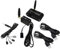 SZBJ Kit di estensione per ripetitore IR wireless/telecomando (combinazione di cavi per quattro trasmettitori)