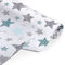 Amilian Baumwollstoff Meterware, Stoffe, Stoffreste, Stoffpaket: ca. 160 cm x 200 cm, zum Nähen, für Patchwork 100% Baumwolle DIY Baumwollstoff, Baumwolltuch, Nähstoffe, Sternschnuppe Türkis