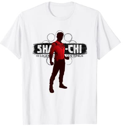 Marvel Shang-Chi and the Legend of the Ten Rings Silhouette T-Shirt