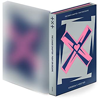 TXT The Chaos Chapter : Fight or Escape 1st Repackage Album Tomorrow X Together [+Extra Photocard and Sticker] (Escape ver)