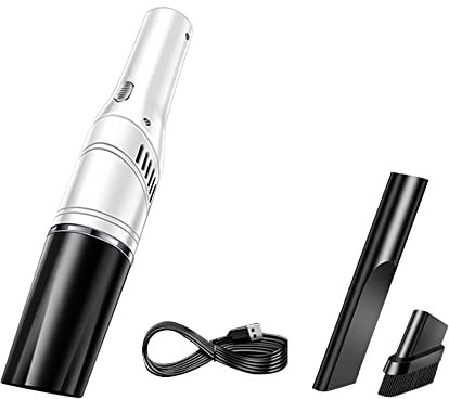 Kavolet Handstaubsauger, Autostaubsauger, Akku staubsauger, Handheld kabellose Faltbare Staubsauger, 120W 12000Pa Tragbare Hochleistungsstaubsauger, für Auto Home Office Tierhaare