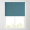 Barnes Blinds - Ara Soft Touch Blackout Roller Blinds for Windows, Custom Cut to Size - Black Out Thermal Fabric Durable Fittings Easy Fit - Roller Blind (Teal 153cm)