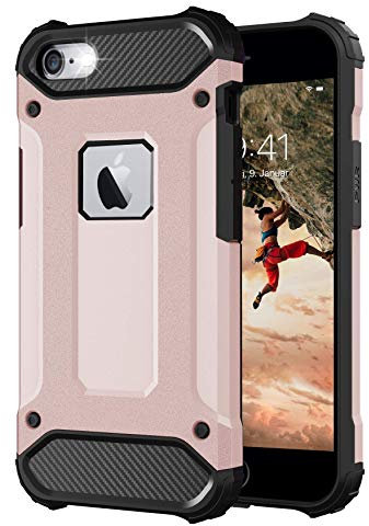 BYONDCASE iPhone 6s Plus Panzer Outdoor Hülle Rosa [iPhone 6 Plus Hardcase Hülle] Handyhülle iPhone 6 Plus Ultra Slim kompatibel mit dem iPhone 6s Plus & 6 Plus