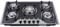 Gas Hob 5 Burner LPG/Natural Gas Stove with Nozzle Natural Gas Stove 5 Burners Gas Hob Built-in Stove for Natural Gas 770 x 510 mm Gas Hob (3.0 + 2.75 + 1.75 + 1.75 + 1.0 KW)