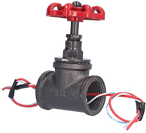 Vanne D'arrêt Industrielle Rétro 3/4 Pouces, Interrupteur de Lumière Rotatif, Interrupteur de Lampes de Table Steampunk pour Lampe de Table