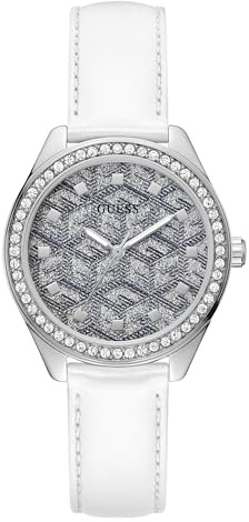 GUESS Armbanduhren für Frauen hGU1116, Silber
