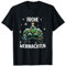 Weihnachtsbaum Gamer Gamepad PC Gaming beleuchtet bunt Tanne T-Shirt