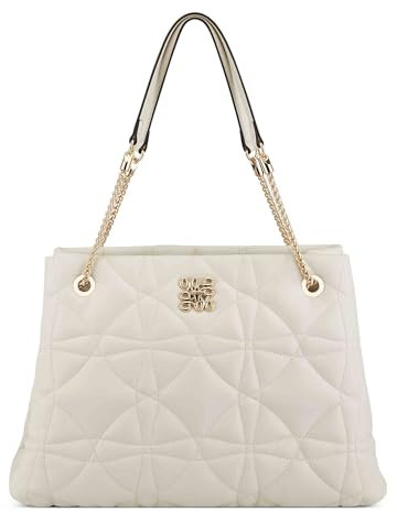 Nine West Damen Mariam Jet Set Tragetasche, Chic Cream