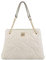 Nine West Damen Mariam Jet Set Tragetasche, Chic Cream