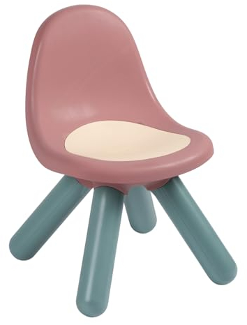 Smoby Little Kid Stuhl Berry – Design Kinderstuhl für Kinder ab 18 Monaten, für Innen und Außen, Kunststoff, ideal für Garten, Terrasse, Kinderzimmer
